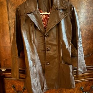 Vintage real leather jacket.